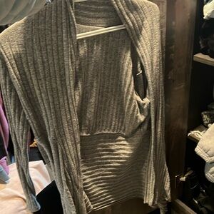 Grey Cardigan